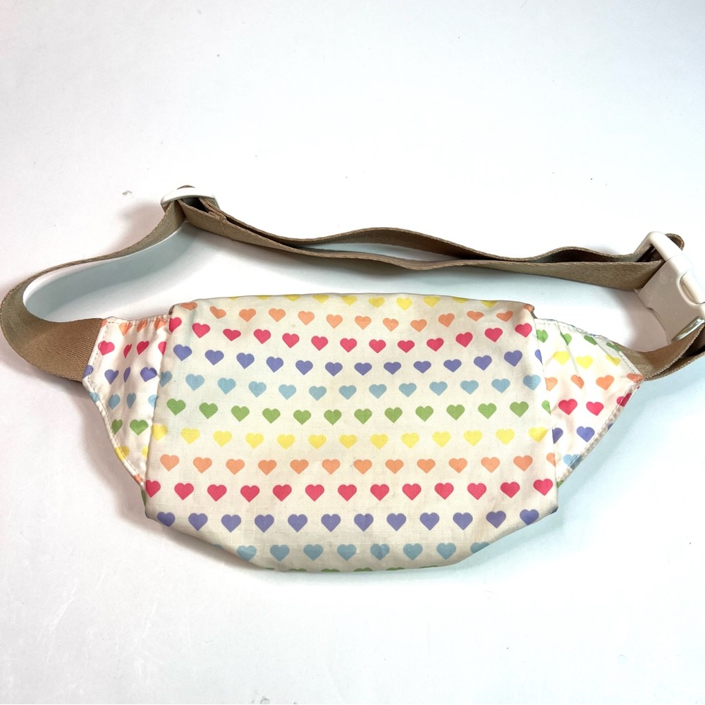 LeSportsac Rainbow Heart Belt Bag Fanny Pack - Picture 2 of 15